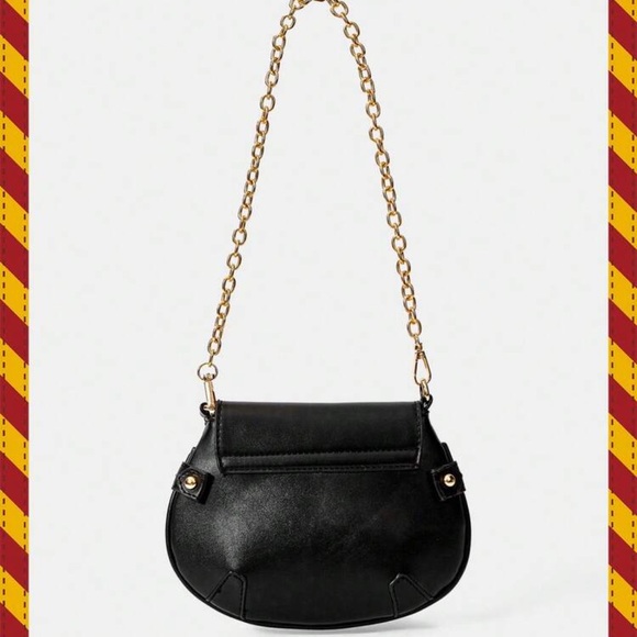 Warner Bros. Black Mini Bag with Green Snake Design - Picture 2 of 5